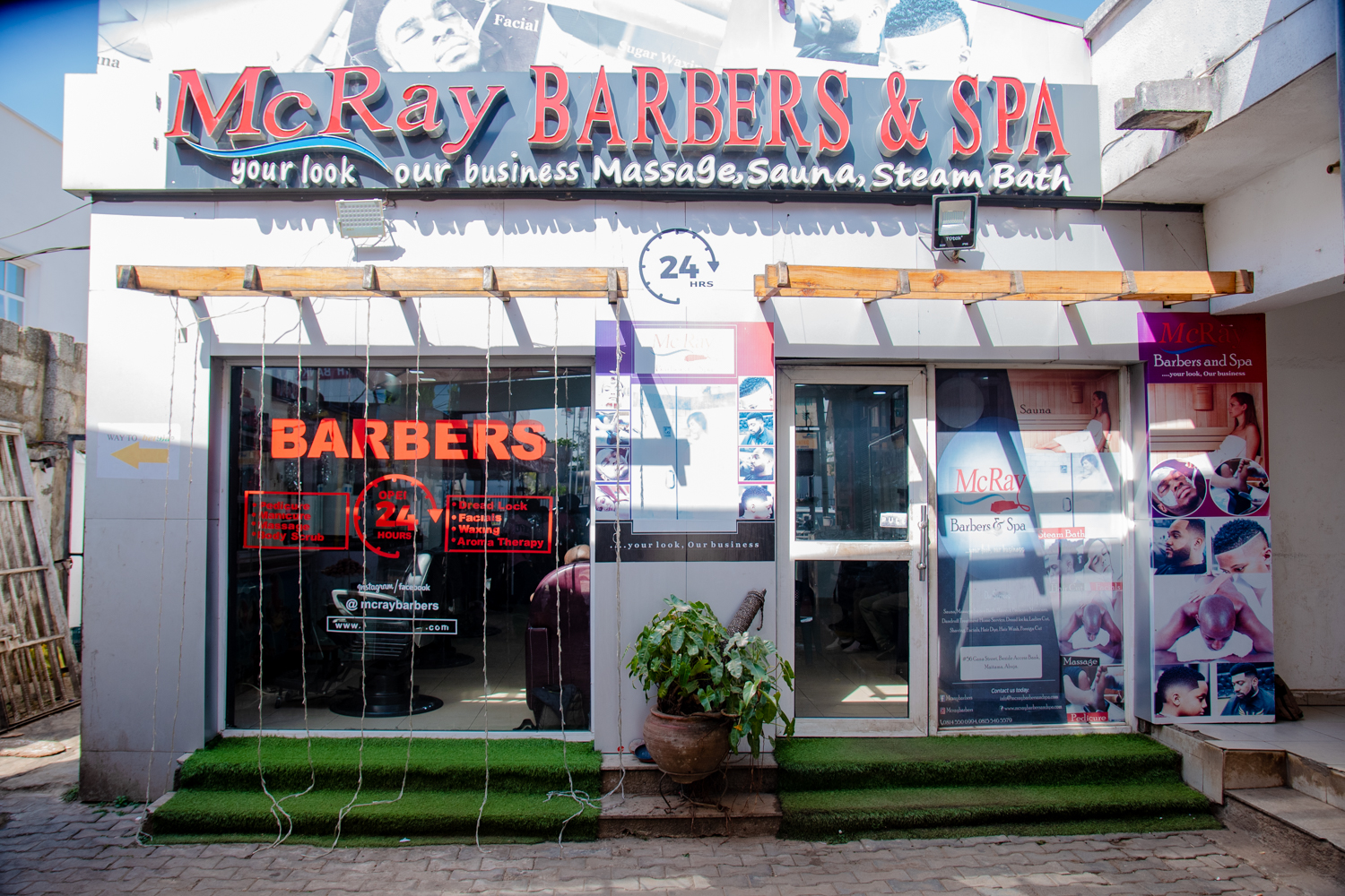 Mcray Barbers & Spa Maitama